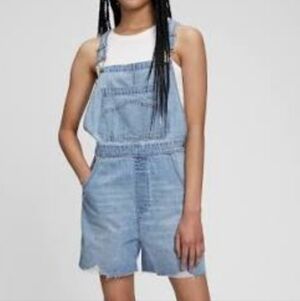 Gap Denim Short Overalls